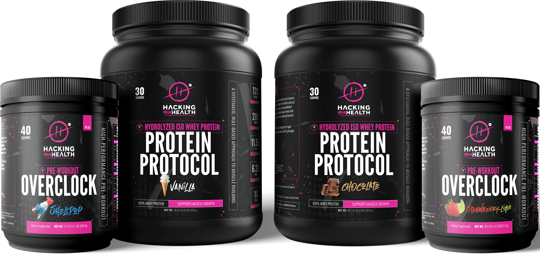 Hacking Your Health product range